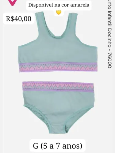 Roupa infantil 