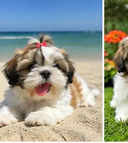 Filhotes cheio de energia Shih tzu/Shitzu