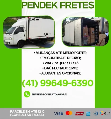 Fretes em Geral / Viagens PR, SC e SP 