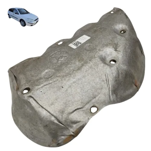 Protetor térmico coletor escape ford focus 1.6 zetec 2005 06