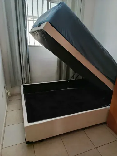 Baú/box cama casal