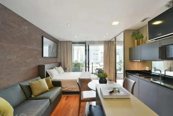 Studio para venda e locação - 35 m² -1 vaga - Vila Olímpia