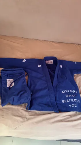 Kimono Vital azul tamanho A2