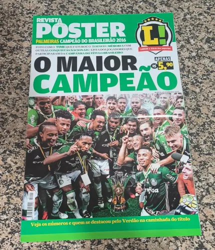 Poster do Palmeiras Brasileirão 2016