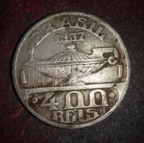 Moeda 400 réis 1937
