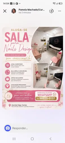 Aluga Sala para Nails Design 