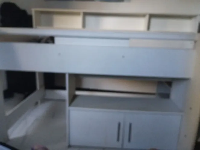 Cama alta solteiro