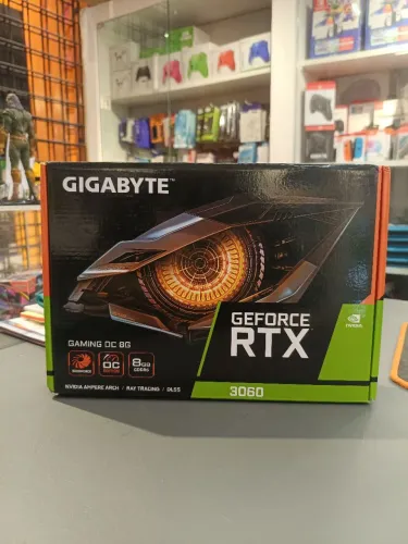 Placa de vídeo RTX 3060 8gb da gigabyte 