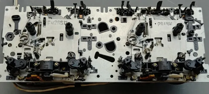 Tape Deck Duplo do Mini System Aiwa NSX S 909 Completo e Perfeito.