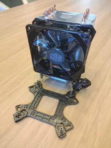Cooler Para Processador Cooler Master Hyper 411R led branco somente Intel