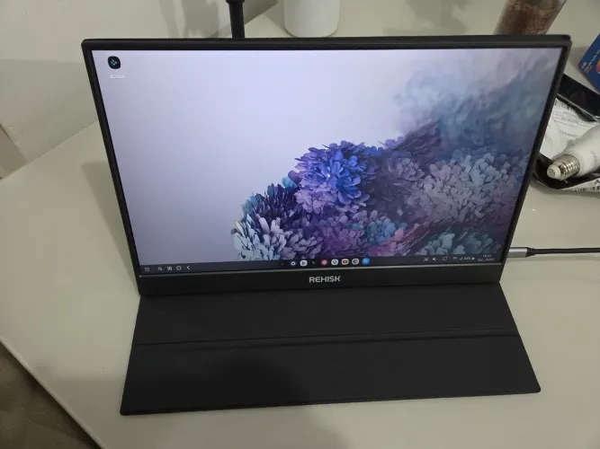 Monitor portátil com touch NOVO