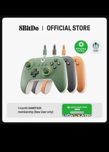 Controle 8bitDo ultimate XBOX e PC LACRADO