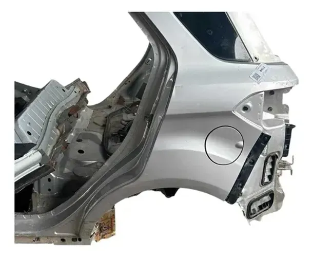 Lateral Esquerda Recorte Ford Ecosport 2013 2019 Prata