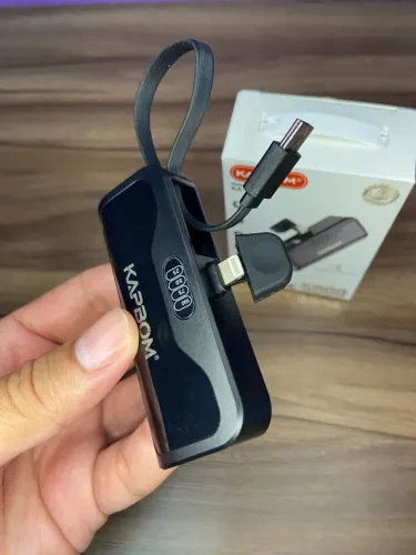 Power Bank Kapbom KA- *mAh com Conector Lightning an2