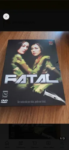 Dvd duplo Fatal usado