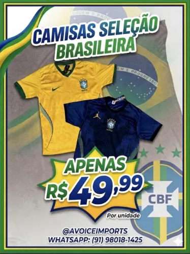 Camisa Seleção brasileira ?