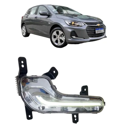 Farol Milha Direito Drl Led Gm Onix 2020 A 2024 Original