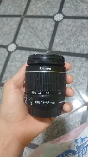 Lente Canon EF-S 18-55mm ? Versátil e em Ótimo Estado "NOVA"