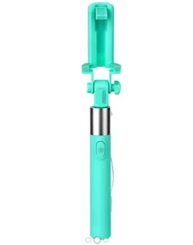 Bastão Selfie Acionador P2 70Cm Verde