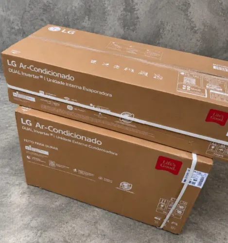 Ar-Condicionado LG Dual Inverter Voice 9.000 BTUs - NOVO - Lacrado - NF