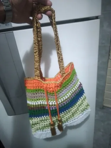 Bolsa de crochê
