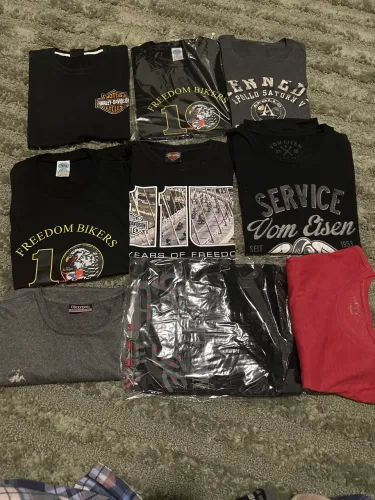Kit com 9 ( camisetas tamanho M