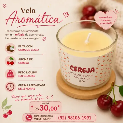 vela aromática