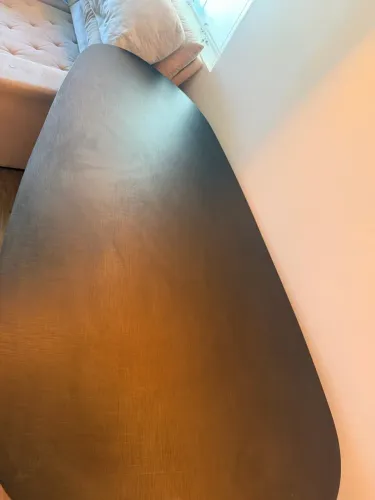 Tampo de mesa orgânico preto