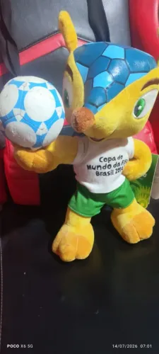 Mascote da copa 2014, item de colecionador
