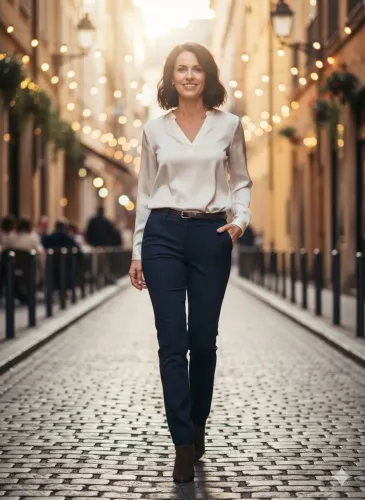 Calça alfaiataria feminina NOVA, com etiqueta tamanho 40