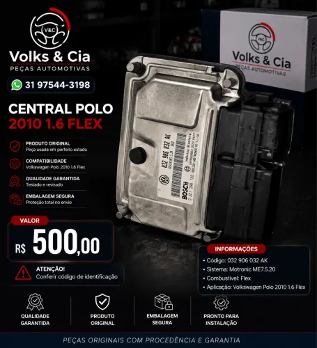 CENTRAL POLO 2010 1.6 Flex