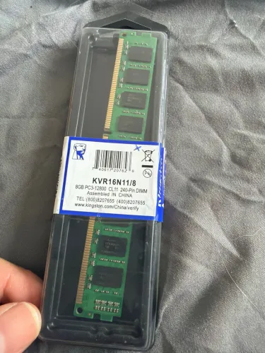 Memória RAM Kingston 8GB DDR3 NOVA