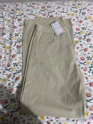 Calça wide leg nova 40