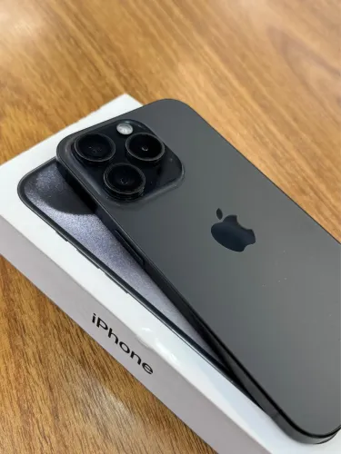 Iphone 15 pro 512gb PRETO titânio Todo original! Com caixa e