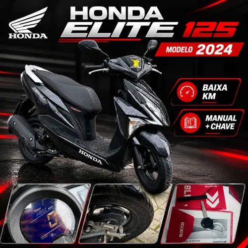 Honda elite 125 única Dona chama.