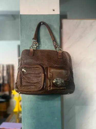 Bolsa luz da lua de couro