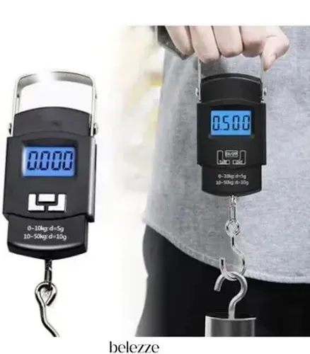Balança digital com gancho até 50kg