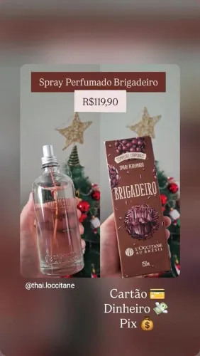 Spray Brigadeiro L'occitane