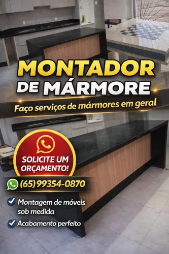 Montador de mármore profissional.