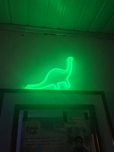 Luminária dinossauro decorativo