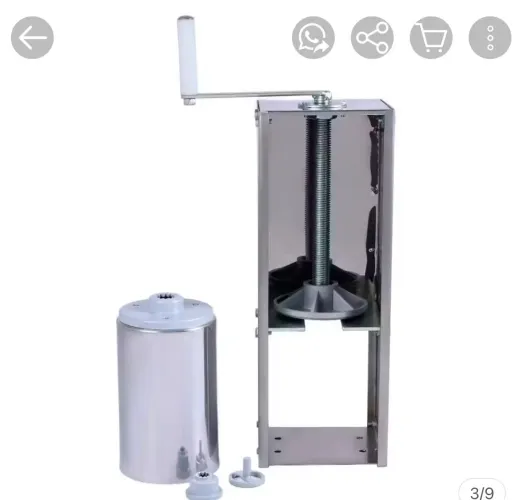 Máquina para Churros toda no inox tudo original 