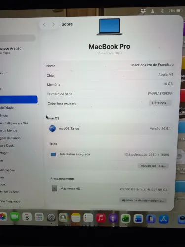 Macbook Pro 13 M1