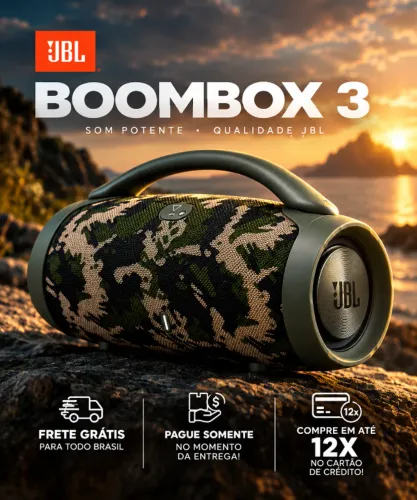 Caixa de som BOOMBOX 3 Bluetooth