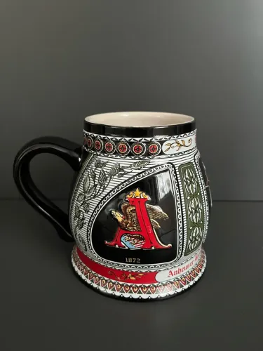 Caneco de chopp Budweiser A & eagle series - Ceramarte