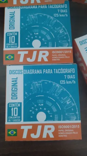 Disco de tacógrafo semanal
