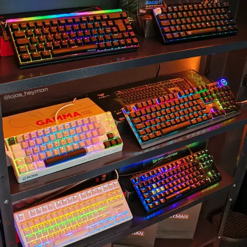 Teclado Gamer Mecânico e Magnético | Vários Modelos | Aula, PCYES, Havit, Acer, Kross