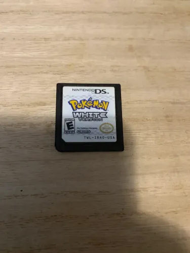 Pokémon White americano só o cartucho