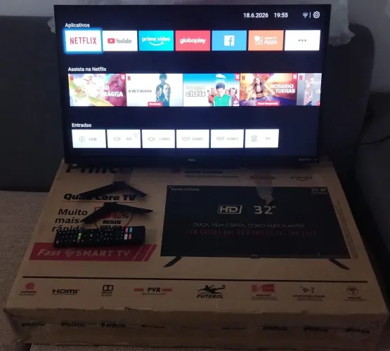 Vendo Smart TV Philco 32" - R$ 600