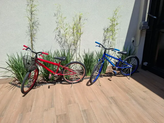 Bicicleta aro 24 ideal para crianças de 08 a 14 anos.