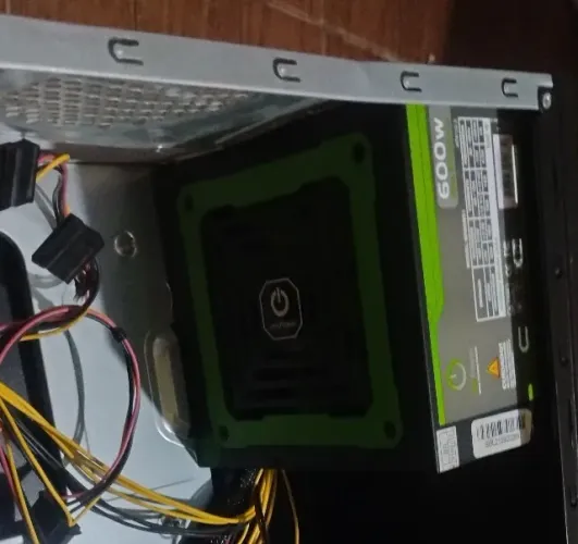 fonte real 600w semi nova